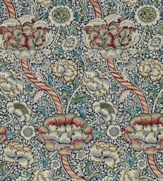 Wandle Wallpaper - Indigo/Madder - 216420 - Morris & Co