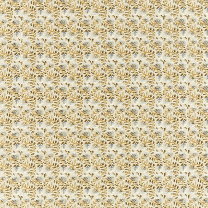 Wardle Embroidery Fabric - Bayleaf/Manilla - Morris & Co - 236820 - Premier Wallcovering