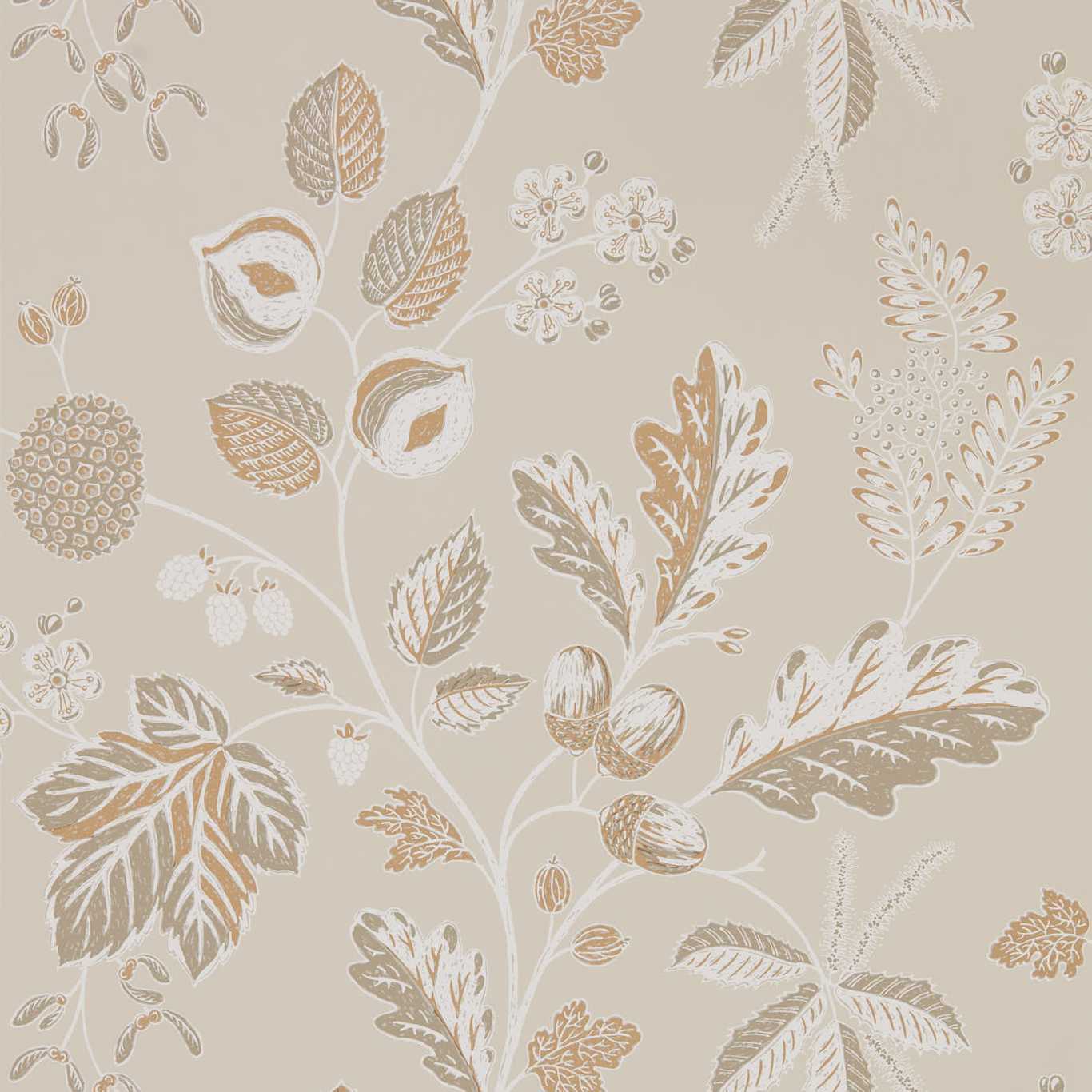 Warwick Wallpaper - Linen - Sanderson - DYSI216616