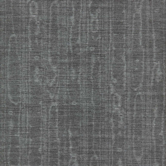 Watered Silk Wallpaper - Bone Black - ZRHW312911 - Zoffany - Morris Wallpaper