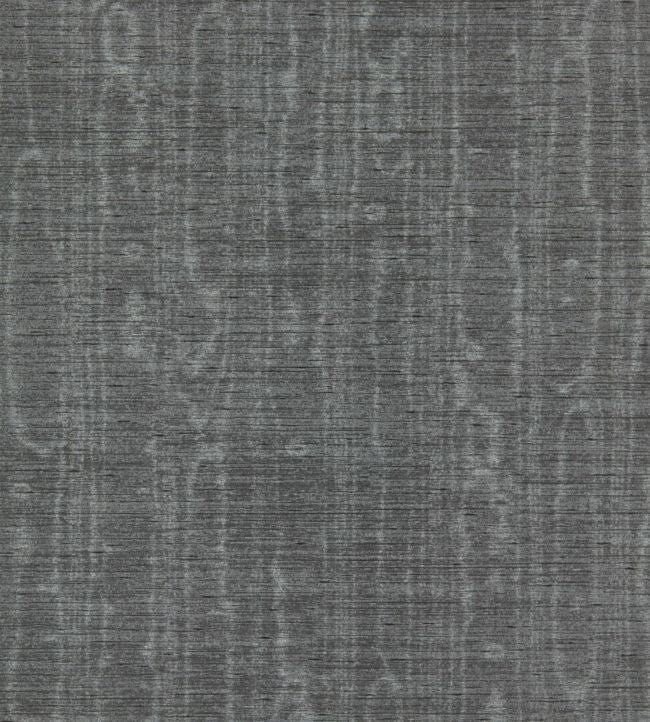 Watered Silk Wallpaper - Silk Bone Black - ZRHW312911 - Zoffany - Morris Wallpaper