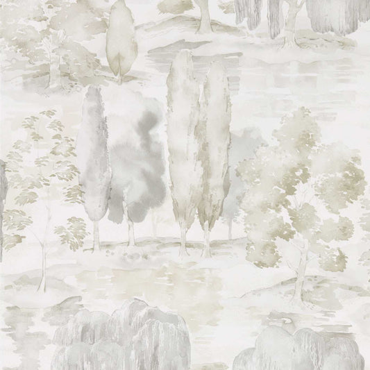 Waterperry Wallpaper - Ivory/Stone - DWAP216280