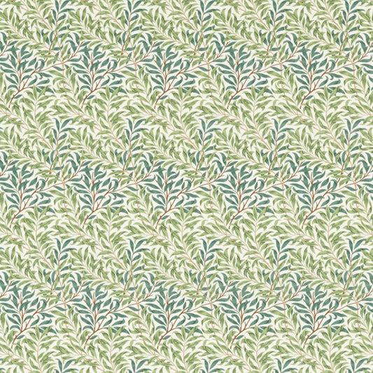Willow Bough Minor Fabric - Nettle - Morris & Co - 227243 - Premier Wallcovering