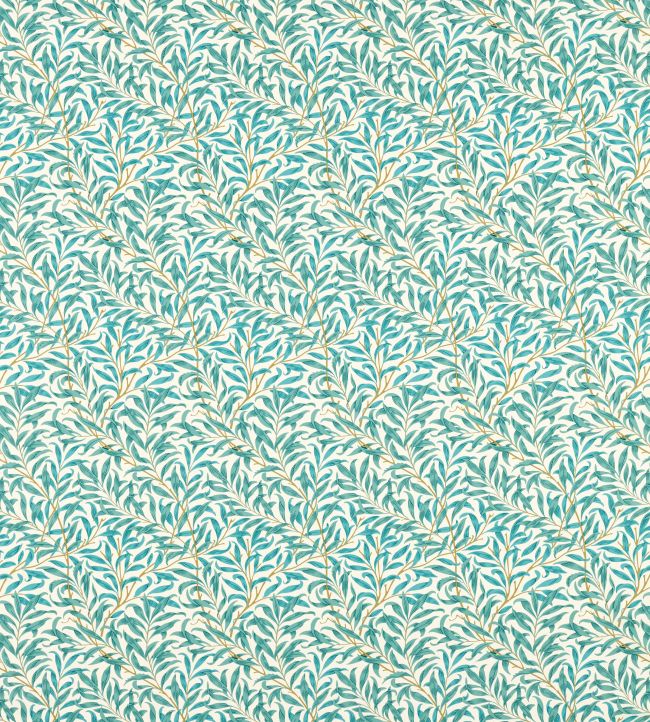 Willow Boughs Fabric - Teal - F1679/05 - Clarke & Clarke
