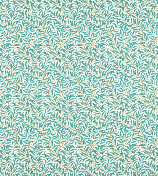 Willow Boughs Fabric - Teal - F1679/05 - Clarke & Clarke