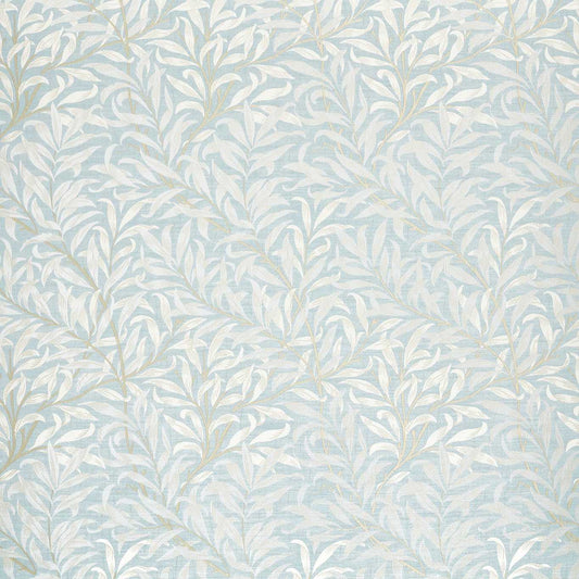 Willow Boughs Jacquard Fabric - Denim - Clarke & Clarke - F1747/01 - Morris Wallpaper