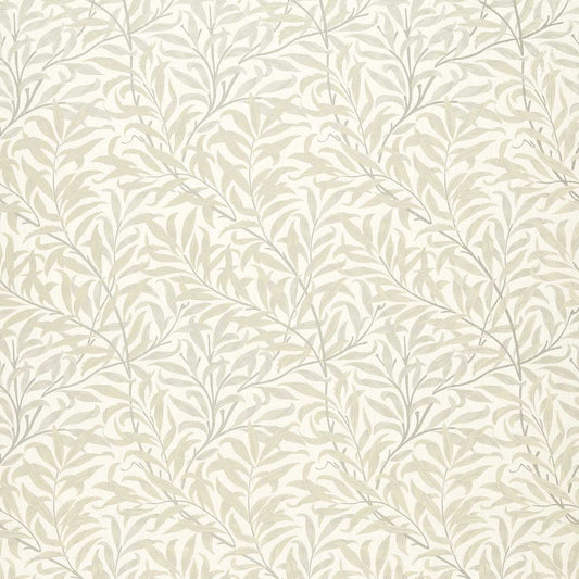 Willow Boughs Jacquard Fabric - Linen - Clarke & Clarke - F1747/02 - Morris Wallpaper