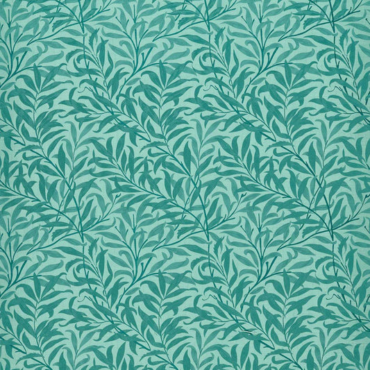 Willow Boughs Jacquard Fabric - Teal - F1747/05 - Clarke & Clarke