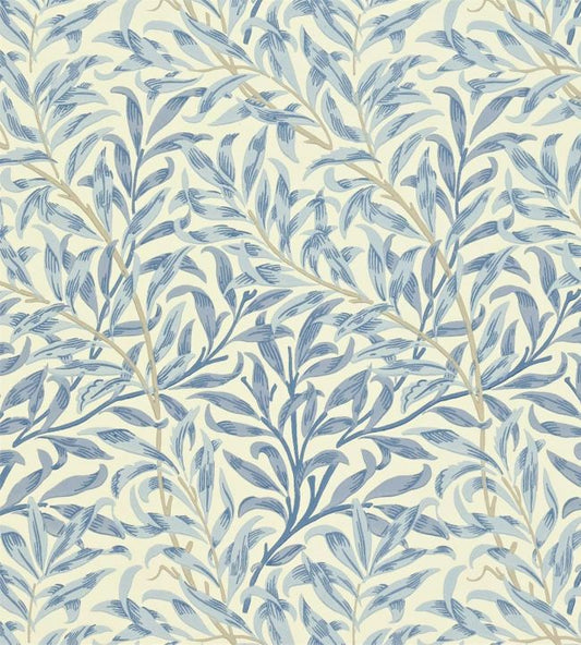 Willow Boughs Wallpaper - Blue - DCMW216807 - Morris & Co - Morris Wallpaper