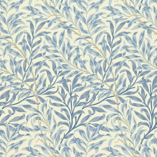 Willow Boughs Wallpaper - Blue - Morris & Co - WM7614/4 - Morris Wallpaper