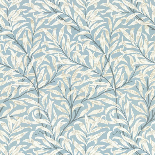 Willow Boughs Wallpaper - Dove - Clarke & Clarke - W0172/02 - Morris Wallpaper