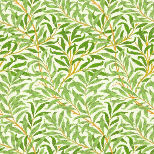 Willow Boughs Wallpaper - Leaf Green - Morris & Co - 217088 - Morris Wallpaper