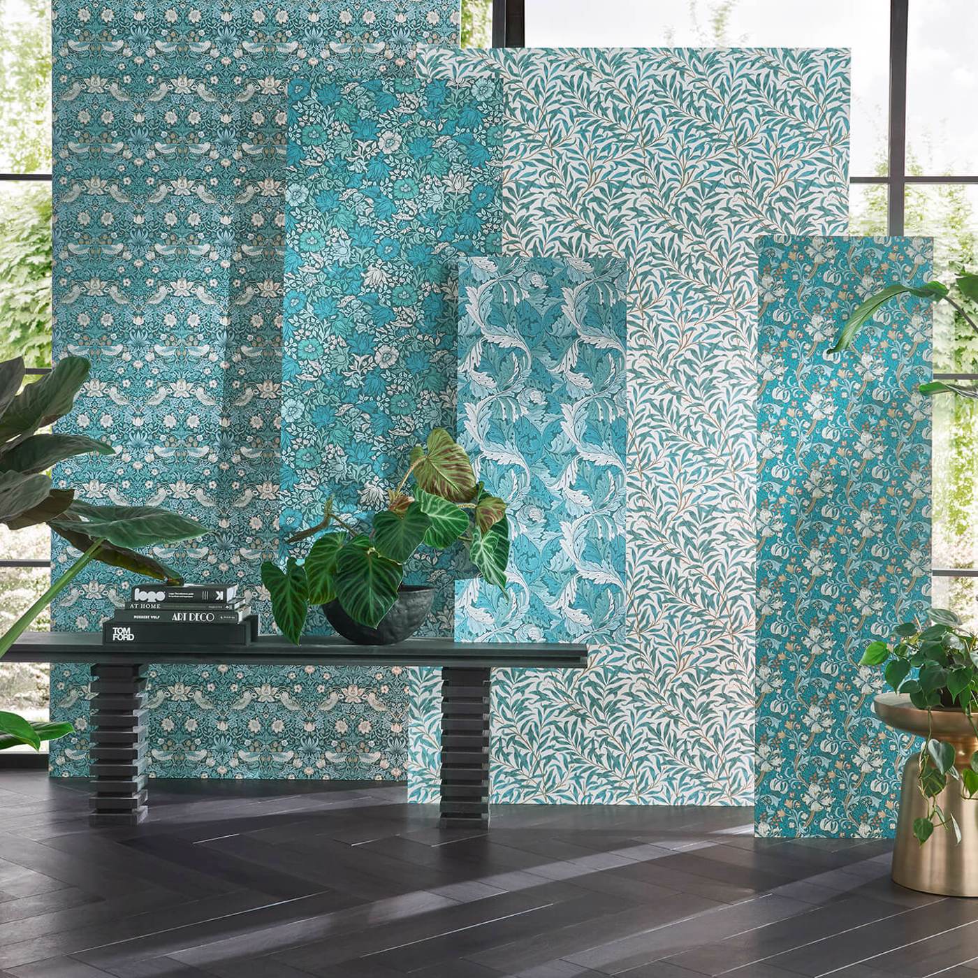 Willow Boughs Wallpaper - Linen - Clarke & Clarke - W0172/03 - Morris Wallpaper