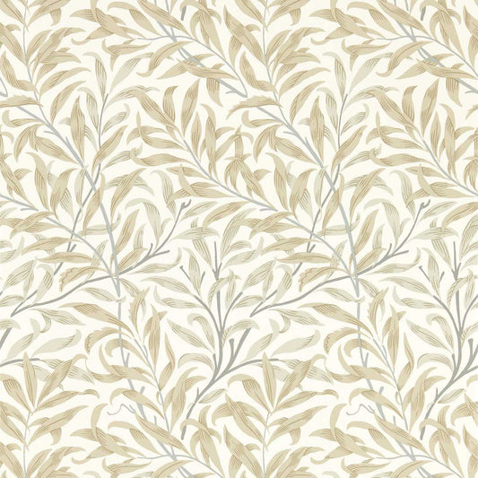 Willow Boughs Wallpaper - Linen - Clarke & Clarke - W0172/03 - Morris Wallpaper