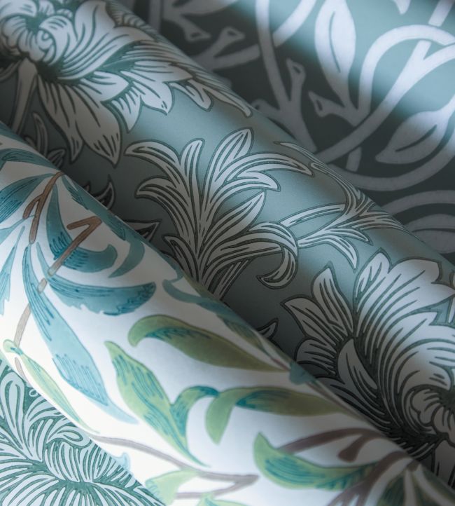 Willow Boughs Wallpaper - Woad - 217080 - Morris & Co - Morris Wallpaper