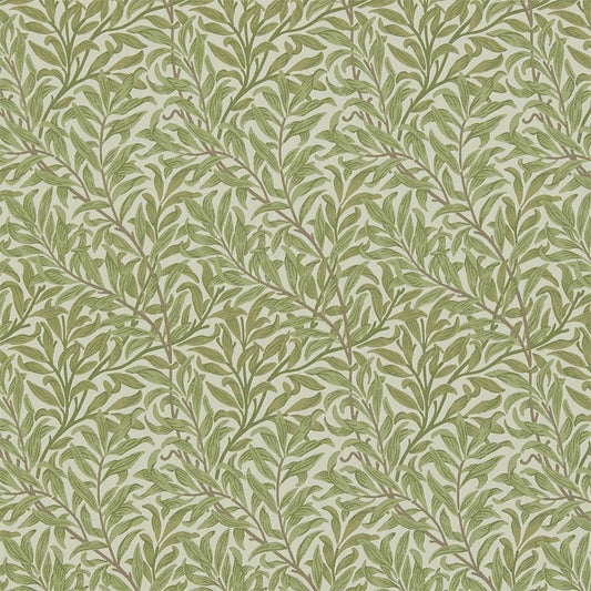Willow Boughs Weave Fabric - Artichoke/Olive - Morris & Co - 230290 - Premier Wallcovering