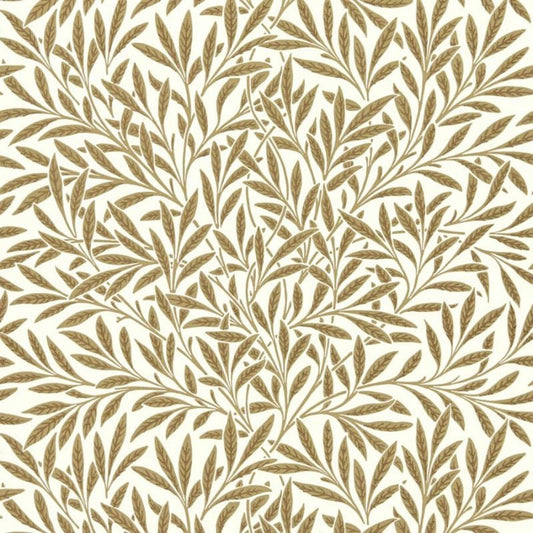 Willow Wallpaper - Cream/Brown - Morris & Co - 216965 - Morris Wallpaper