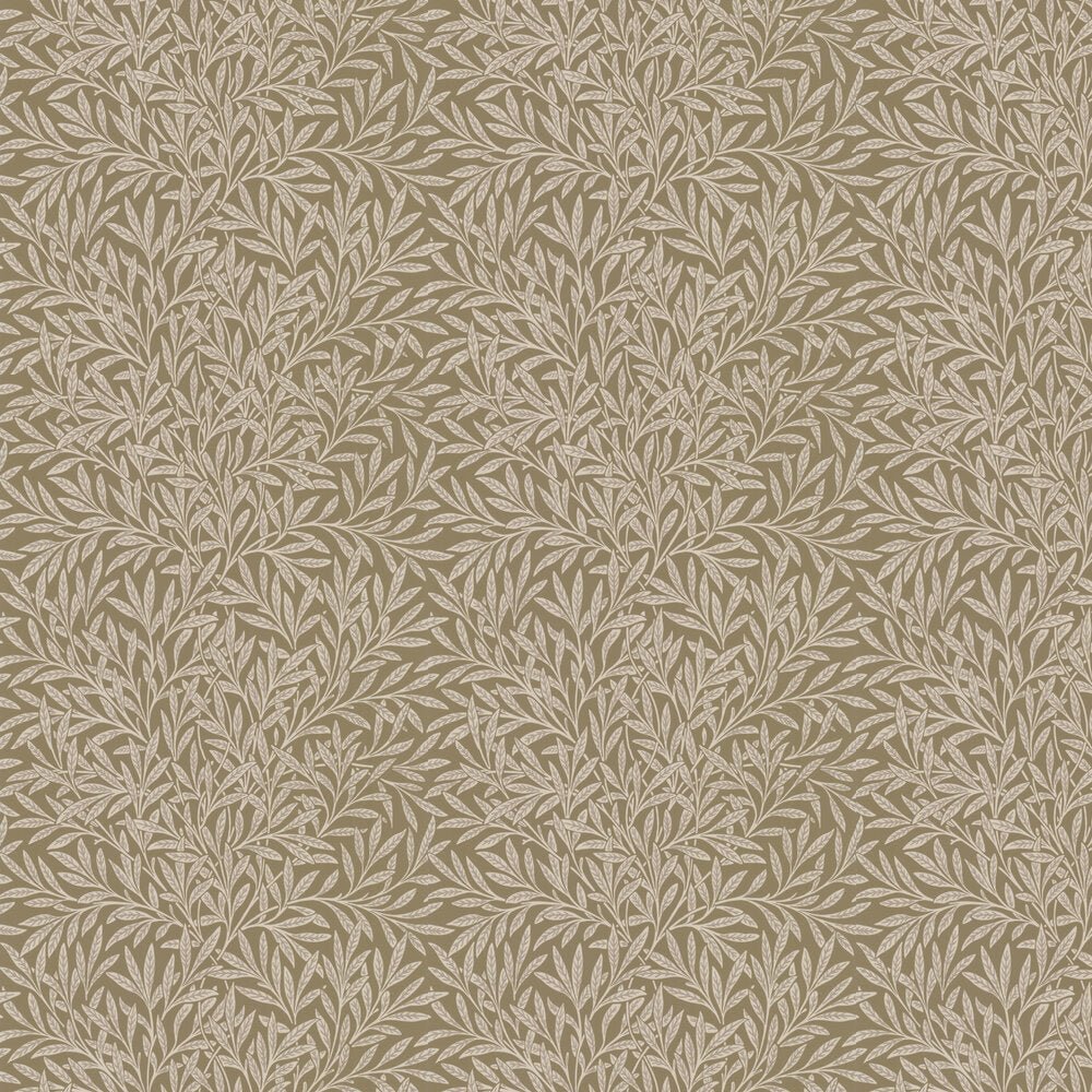 Willow Wallpaper - Olive - 217393 - Morris Wallpaper WD