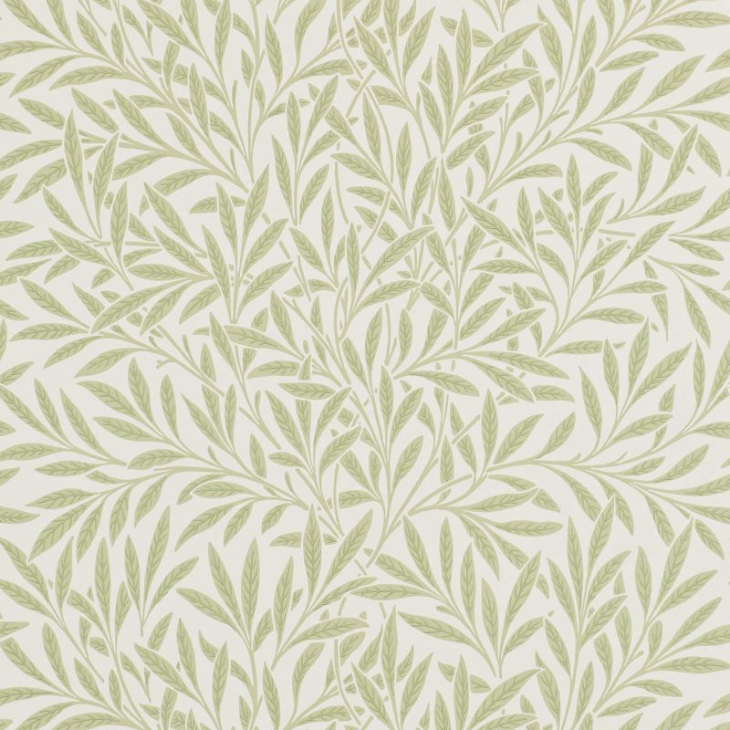 Willow Wallpaper - Olive - 210383 - Morris & Co