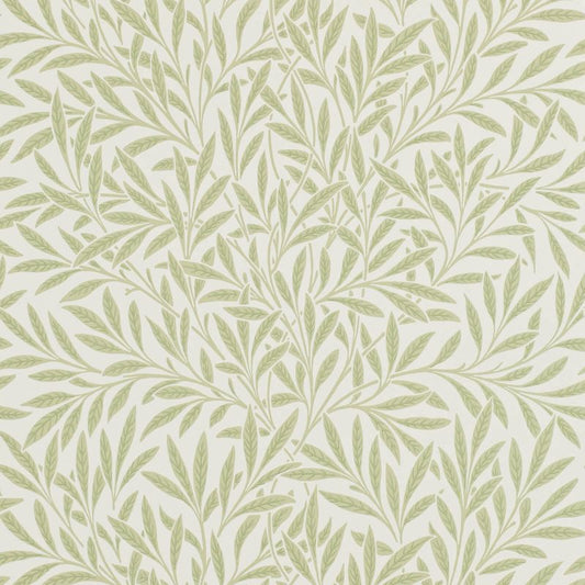 Willow Wallpaper - Olive - Morris & Co - 216835 - Morris Wallpaper