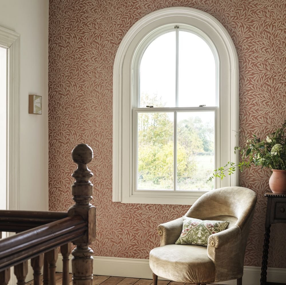 Willow Wallpaper - Russet - 217391 - Morris Wallpaper WD