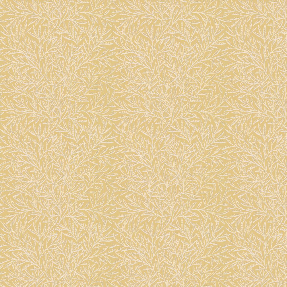 Willow Wallpaper - Weld Yellow - 217392 - Morris Wallpaper WD