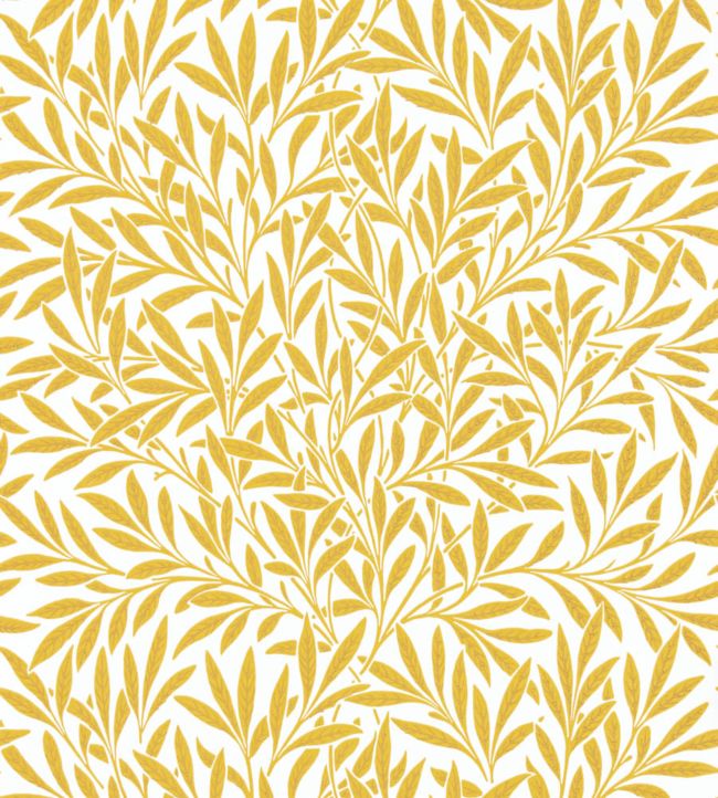 Willow Wallpaper - Yellow - 216963 - Morris & Co