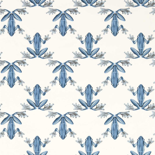 Wood Frog Wallpaper - Wild Water/Chalk - Harlequin - HC4W113012 - Morris Wallpaper