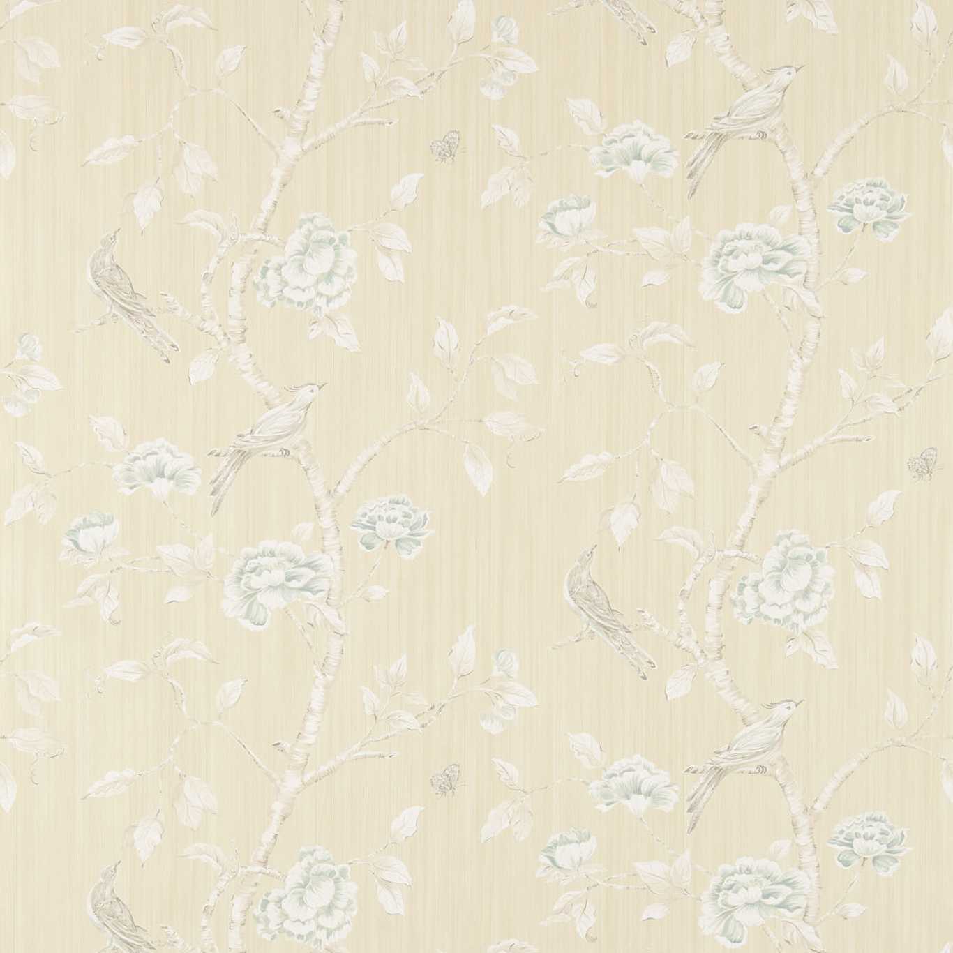 Woodville Wallpaper - Pebble - ZWOO311345 - Zoffany - Morris Wallpaper