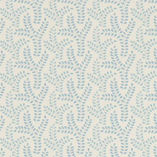Yarton Wallpaper - Cornflower Blue - Sanderson - DLMW216886