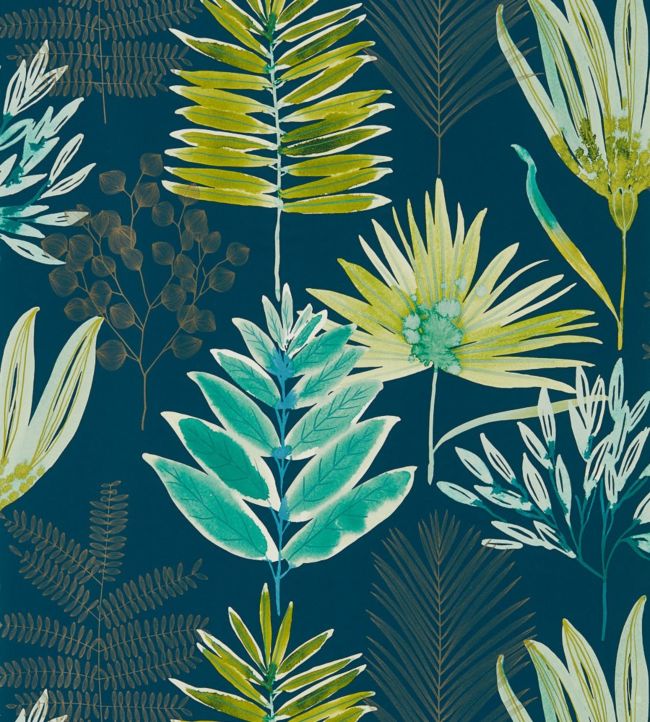 Yasuni Wallpaper - Emerald/Zest - HZAP111761 - Harlequin - Morris Wallpaper