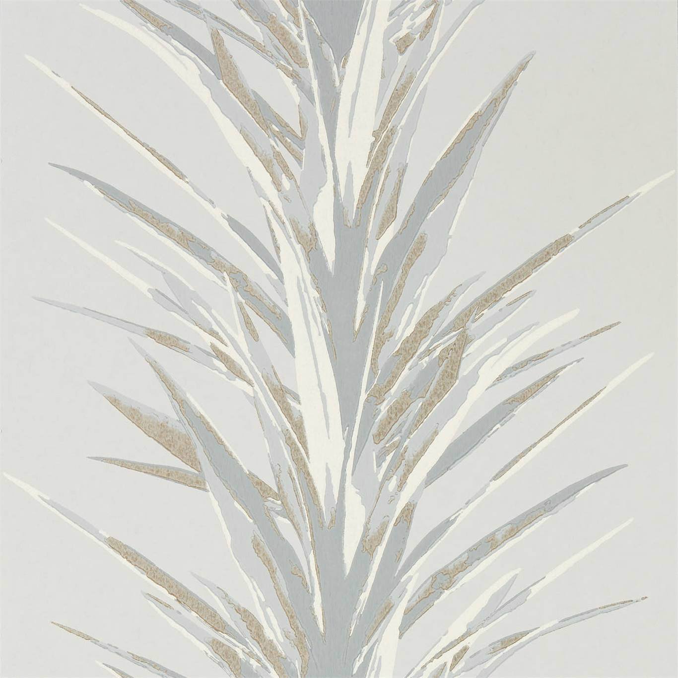Yucca Wallpaper - Grey/Gilver - Sanderson - DGLW216650