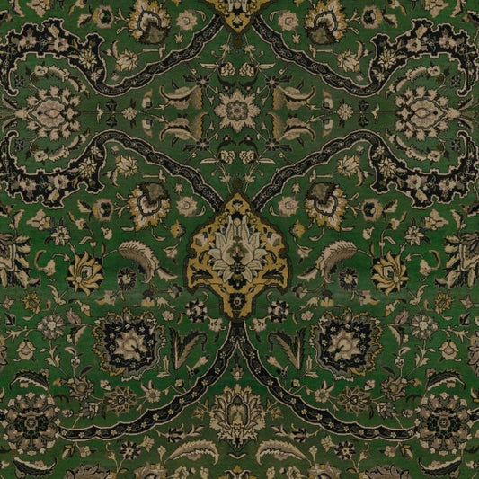 Zanjan Wallpaper - Juniper-Green - House of Hackney - 1-WA-ZAN-DI-JUN-XXX - Morris Wallpaper