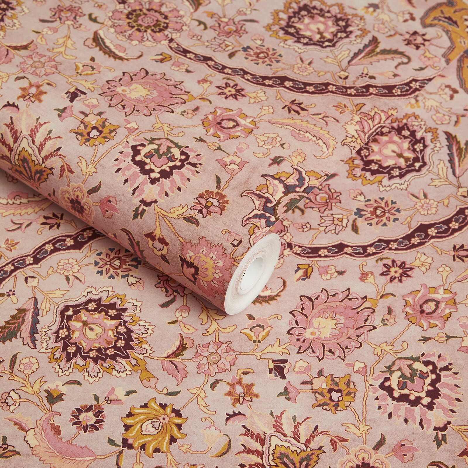 Zanjan Wallpaper - Quartz-Pink - House of Hackney - 1-WA-ZAN-DI-QRT-XXX - Morris Wallpaper