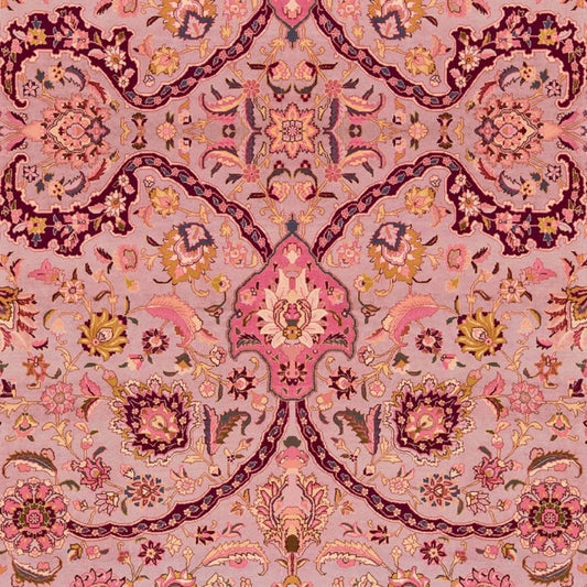 Zanjan Wallpaper - Quartz-Pink - House of Hackney - 1-WA-ZAN-DI-QRT-XXX - Morris Wallpaper