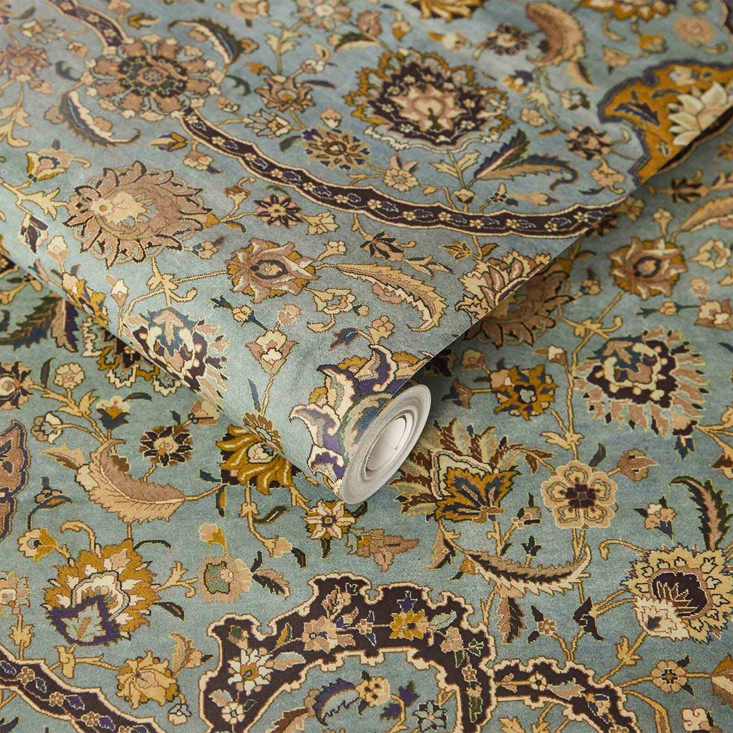 Zanjan Wallpaper - Sapphire - House of Hackney - 1-WA-ZAN-DI-SPH-XXX - Morris Wallpaper