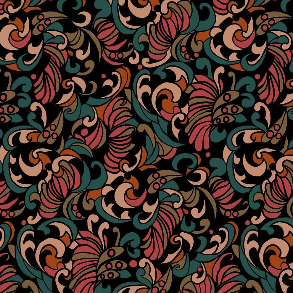 Zennor Wallpaper - Emerald - House of Hackney - 1-WA-ZEN-DI-EME-XXX - Morris Wallpaper