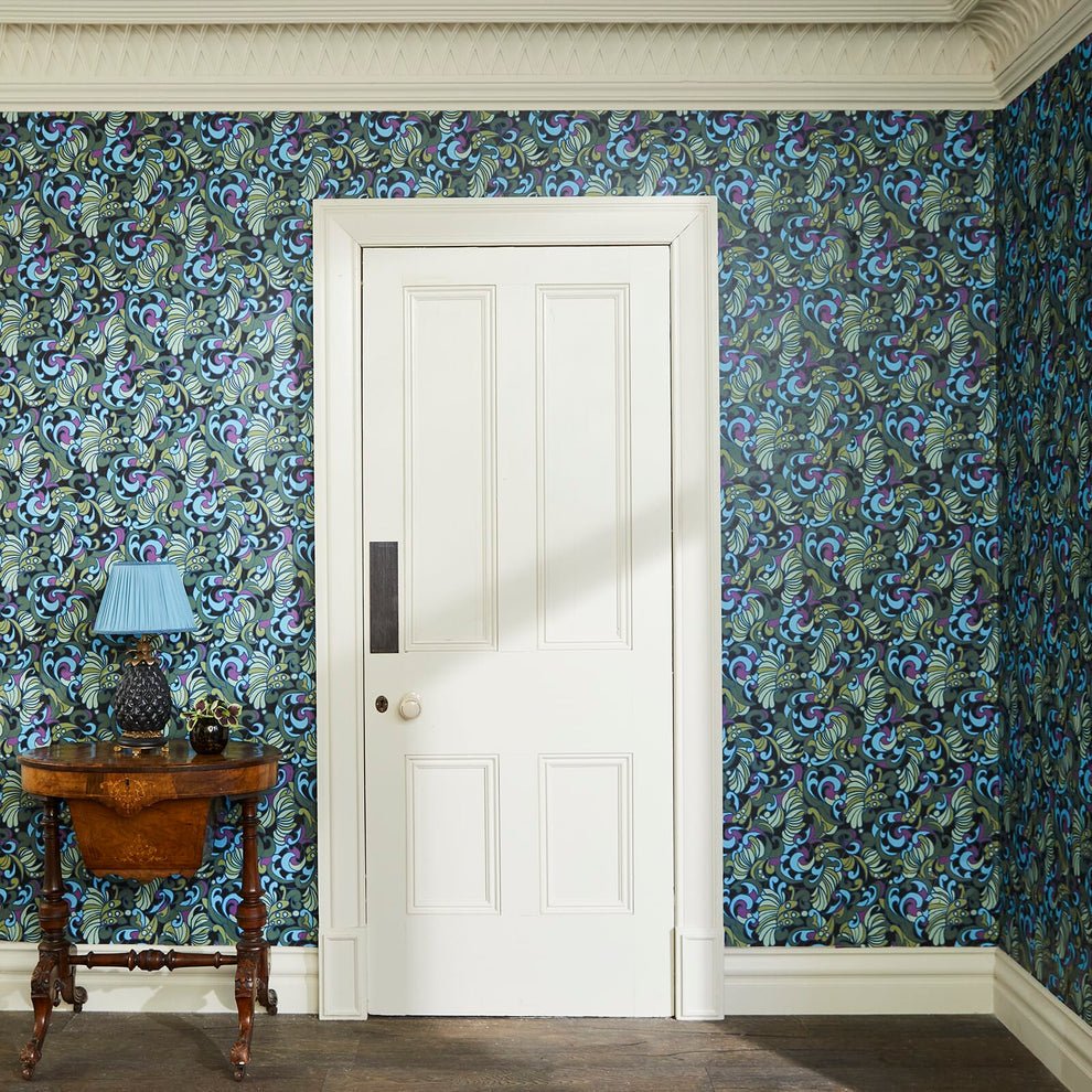 Zennor Wallpaper - Ocean - House of Hackney - 1-WA-ZEN-DI-OCE-XXX - Morris Wallpaper