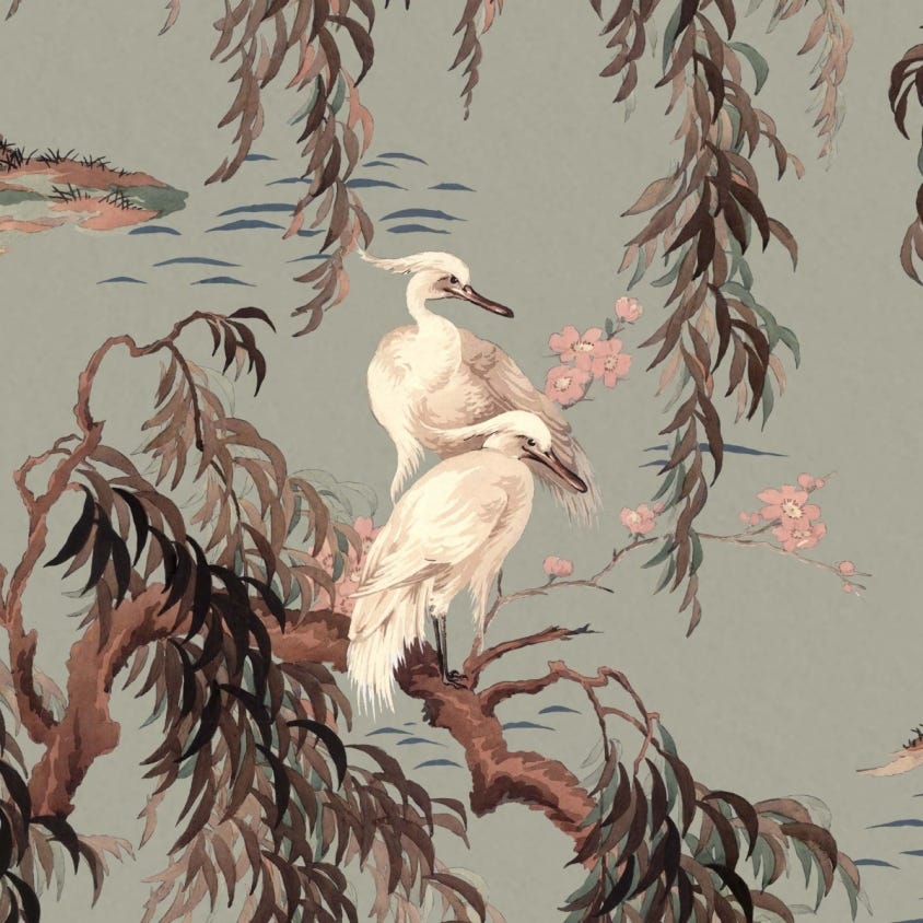 Zeus Wallpaper - Eau De Nil - House of Hackney - 1-WA-ZEU-DI-EAU-XXX - Morris Wallpaper