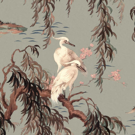 Zeus Wallpaper - Eau De Nil - House of Hackney - 1-WA-ZEU-DI-EAU-XXX - Morris Wallpaper