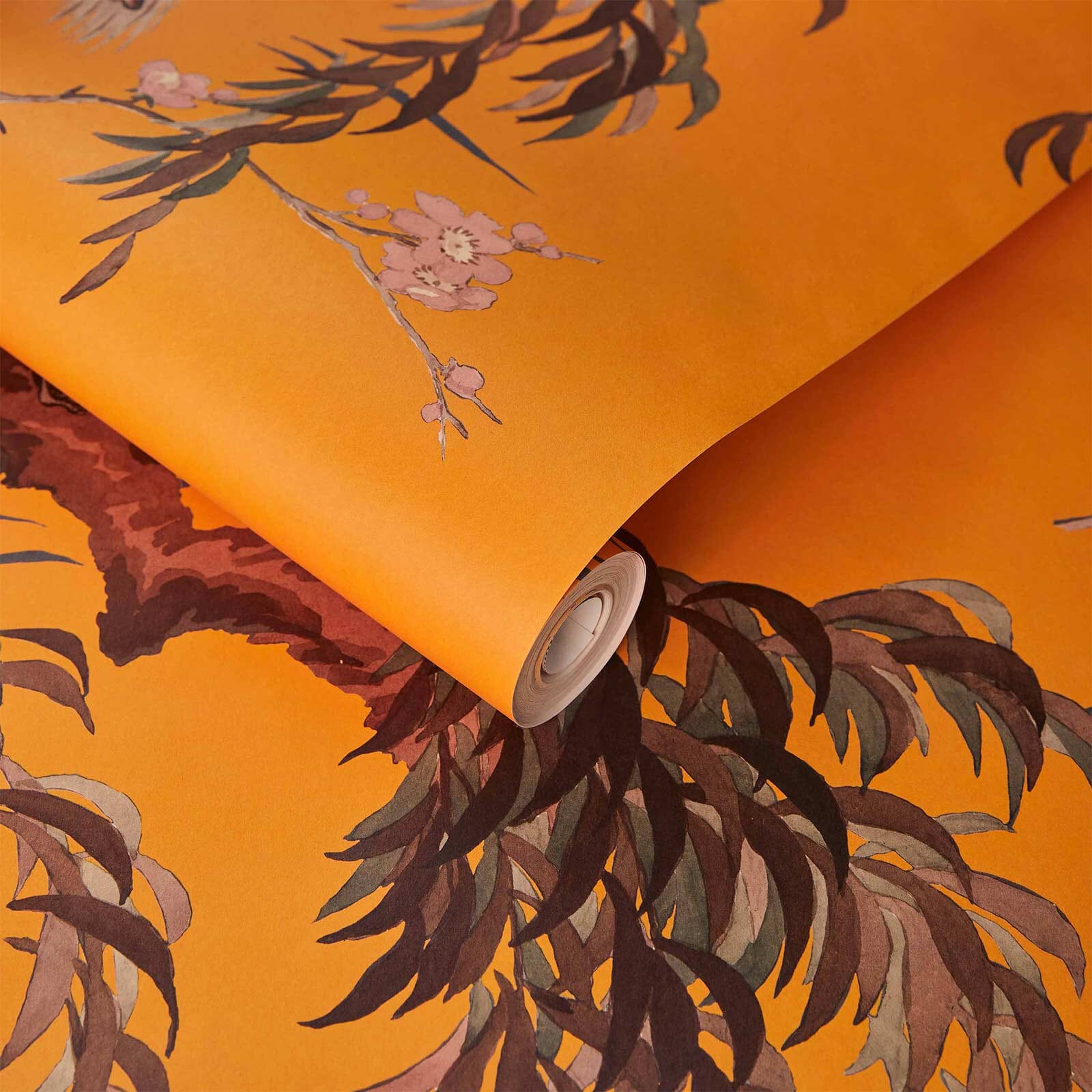 Zeus Wallpaper - Ochre - House of Hackney - 1-WA-ZEU-DI-OCH-XXX - Morris Wallpaper