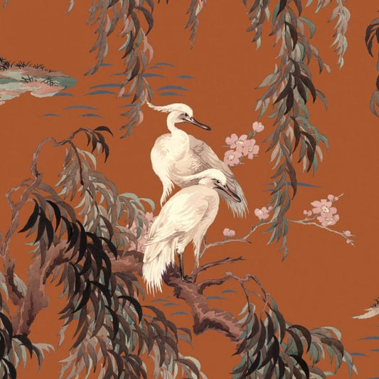 Zeus Wallpaper - Tobacco - House of Hackney - 1-WA-ZEU-DI-TOB-XXX - Morris Wallpaper
