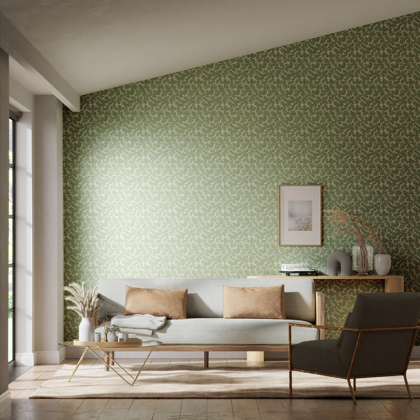 Zori Wallpaper - Forest/First Light - HQN3112934 - Harlequin - Morris Wallpaper